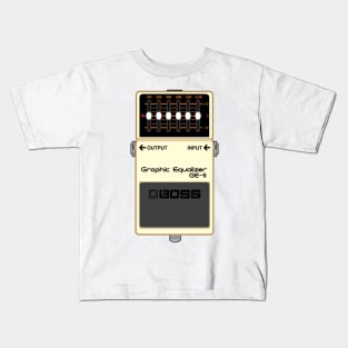 Boss GE-6 Graphic Equalizer Guitar Effect Pedal Kids T-Shirt